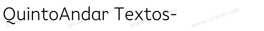 QuintoAndar Textos字体转换